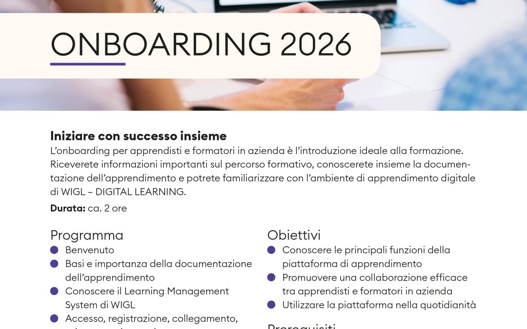 Onboarding 2026